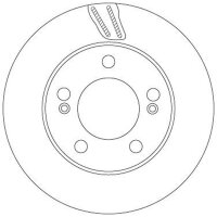 TRW DF6878S Bremsscheibe