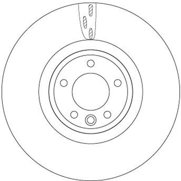 TRW DF6957S Bremsscheibe