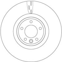 TRW DF6957S Bremsscheibe