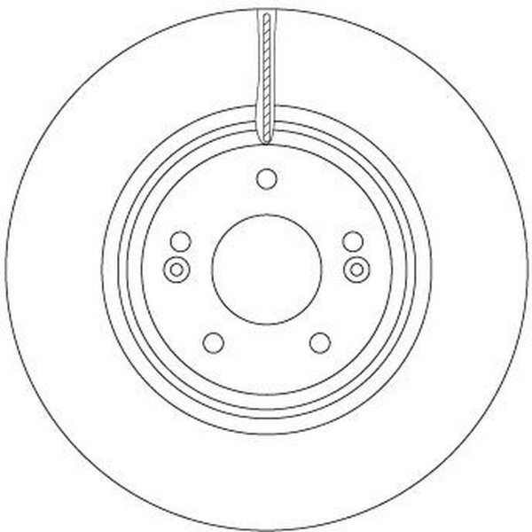 TRW DF6958S Bremsscheibe