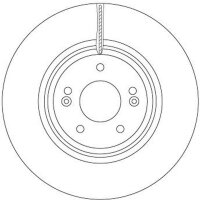 TRW DF6958S Bremsscheibe