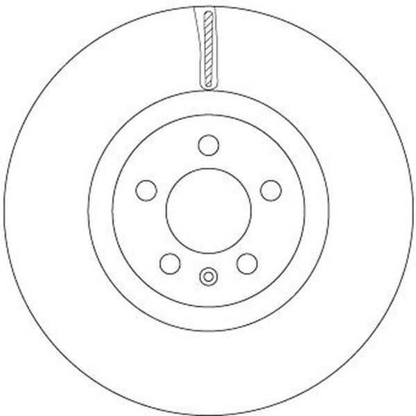 TRW DF6983S Bremsscheibe