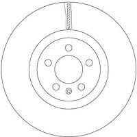 TRW DF6983S Bremsscheibe