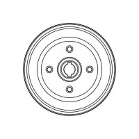 TRW DB4134 Bremstrommel