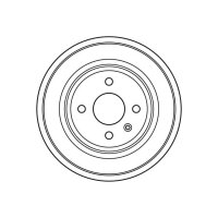 TRW DB4391 Bremstrommel