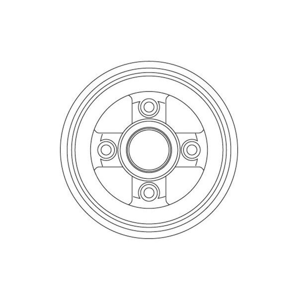 TRW DB4477 Bremstrommel