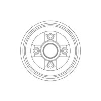 TRW DB4477 Bremstrommel