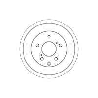 TRW DB5006 Bremstrommel