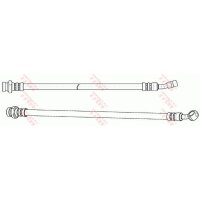 TRW PHD1124 Bremsschlauch