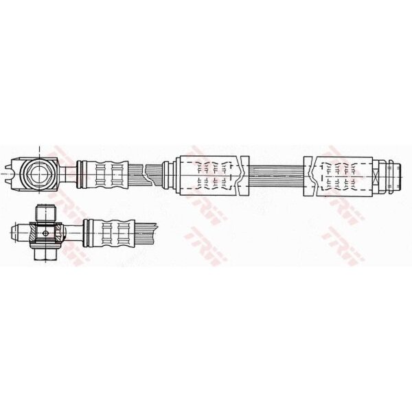 TRW PHD946 Bremsschlauch