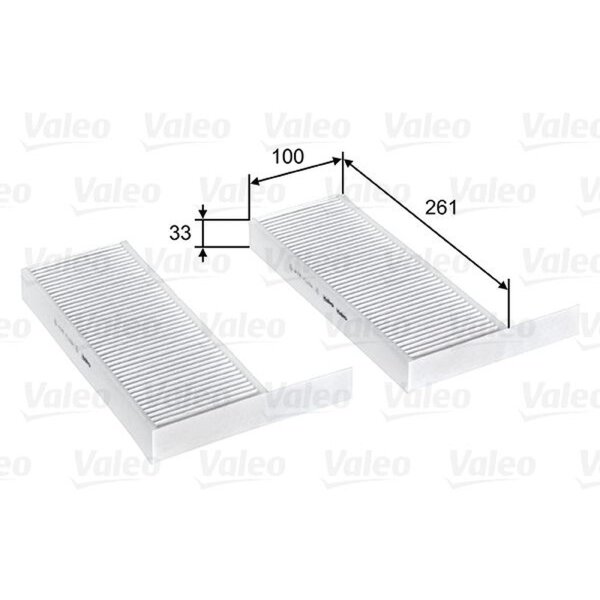 VALEO 715808 Filter, Innenraumluft