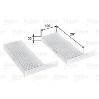 VALEO 715808 Filter, Innenraumluft