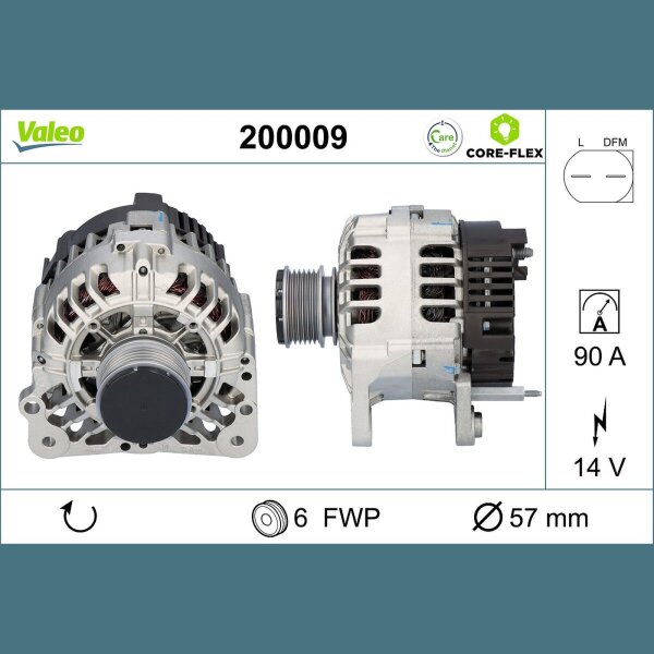 VALEO 200009 Generator