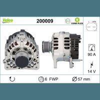 VALEO 200009 Generator