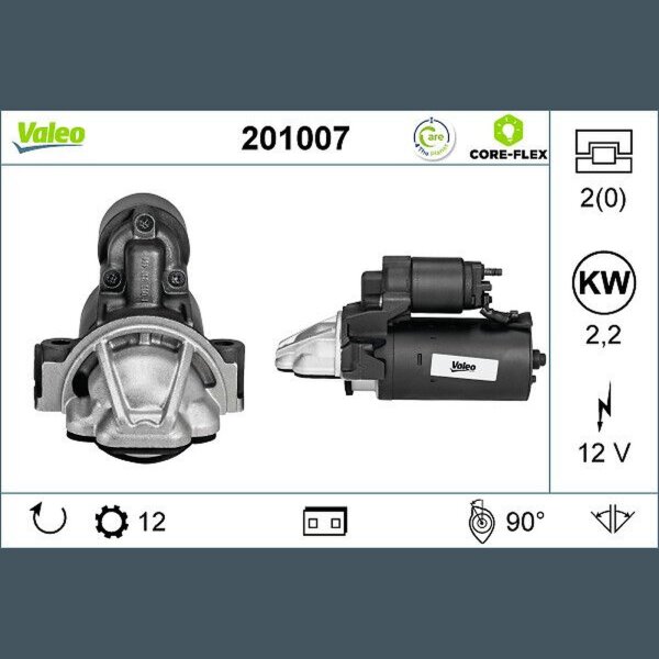 VALEO 201007 Starter