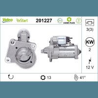 VALEO 201227 Starter