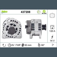 VALEO 437208 Generator