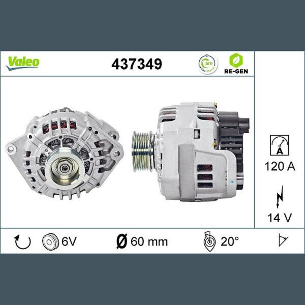 VALEO 437349 Generator