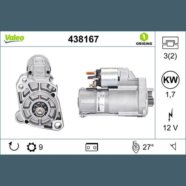 VALEO 438167 Starter