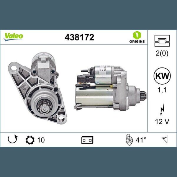 VALEO 438172 Starter