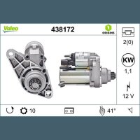 VALEO 438172 Starter