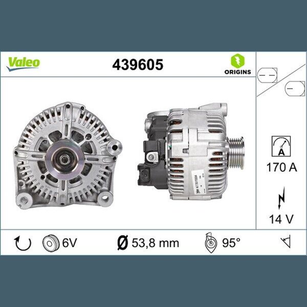 VALEO 439605 Generator