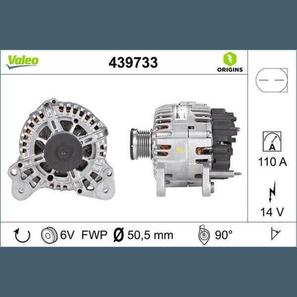 VALEO 439733 Generator