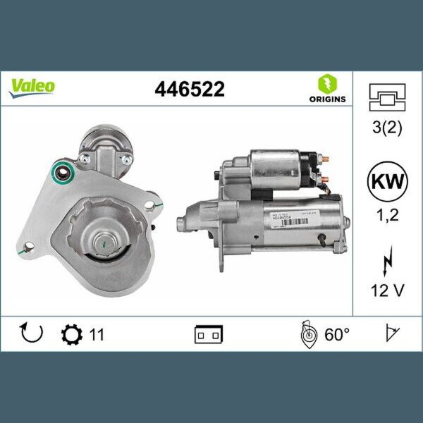 VALEO 446522 Starter