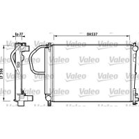 VALEO 732883 Kühler, Motorkühlung