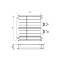 VALEO 811508 Wärmetauscher, Innenraumheizung