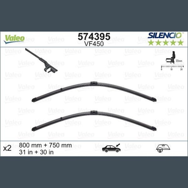 VALEO 574395 Wischblatt