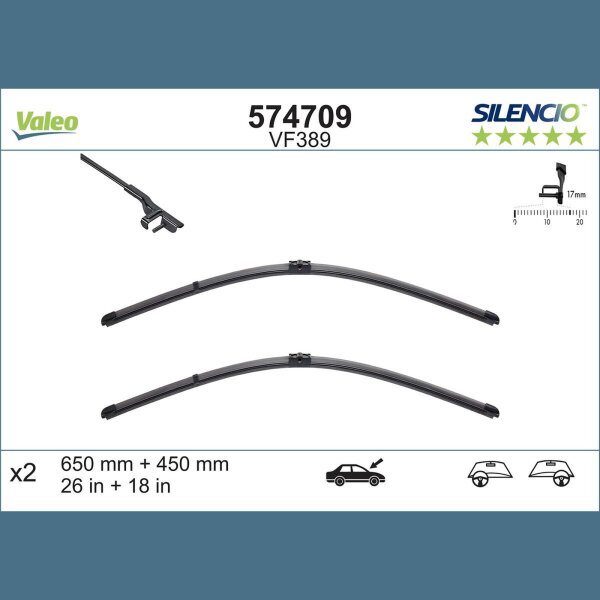 VALEO 574709 Wischblatt