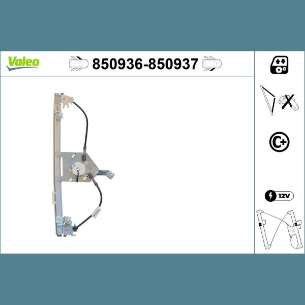 VALEO 850936 Fensterheber