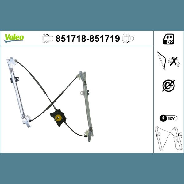 VALEO 851719 Fensterheber