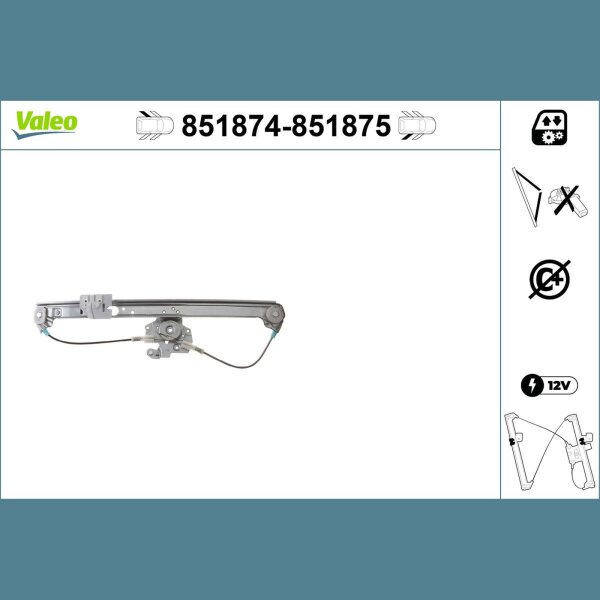 VALEO 851875 Fensterheber