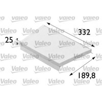 VALEO 698700 Filter, Innenraumluft