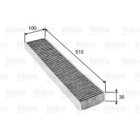 VALEO 698745 Filter, Innenraumluft