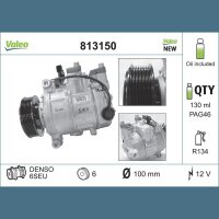 VALEO 813150 Kompressor, Klimaanlage
