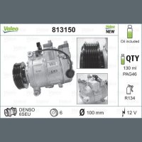 VALEO 813150 Kompressor, Klimaanlage