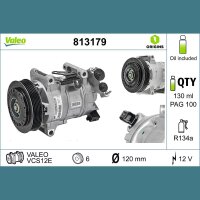 VALEO 813179 Kompressor, Klimaanlage