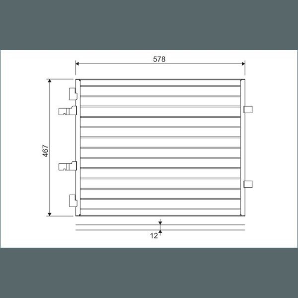 VALEO 814172 Kondensator, Klimaanlage