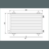 VALEO 814366 Kondensator, Klimaanlage