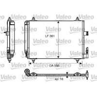 VALEO 817824 Kondensator, Klimaanlage