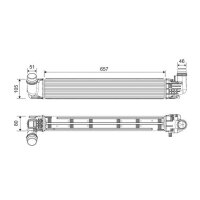 VALEO 818228 Ladeluftkühler