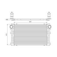 VALEO 818363 Ladeluftkühler