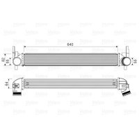 VALEO 818574 Ladeluftkühler