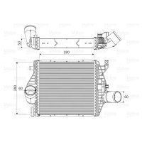 VALEO 818590 Ladeluftkühler