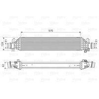 VALEO 818629 Ladeluftkühler