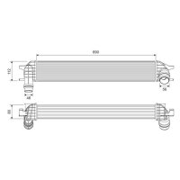 VALEO 818696 Ladeluftkühler