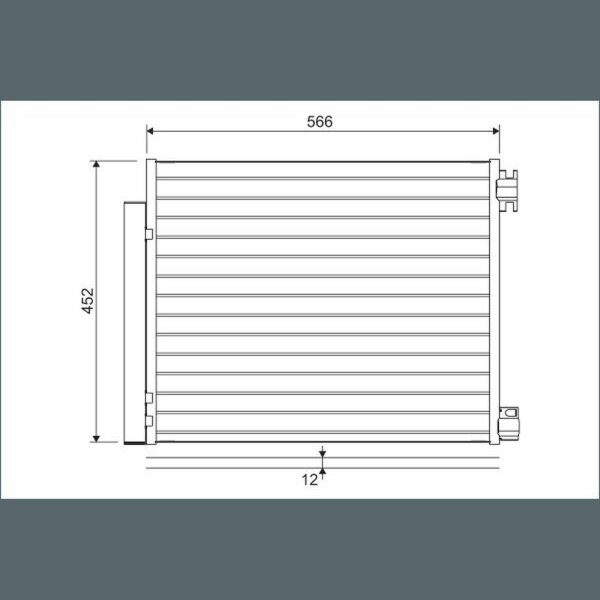 VALEO 822569 Kondensator, Klimaanlage
